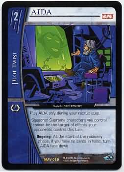 AIDA MAV 069 Rare Vs System Marvel Avengers AIDA MAV 069 Rare Vs System Marvel Avengers