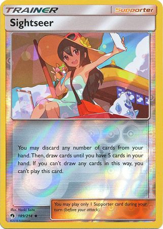 Sightseer 189 214 Uncommon Reverse Holo Sun Moon Lost Thunder Reverse Holo Singles Sightseer 189 214 Uncommon Reverse Holo Sun Moon Lost Thunder Reverse Holo Singles