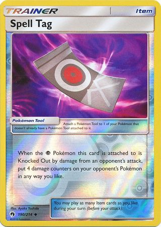 Spell Tag 190 214 Uncommon Reverse Holo Spell Tag 190 214 Uncommon Reverse Holo