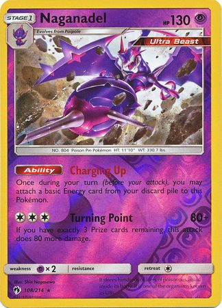 Naganadel 108 214 Holo Rare Reverse Holo Sun Moon Lost Thunder Reverse Holo Singles Naganadel 108 214 Holo Rare Reverse Holo Sun Moon Lost Thunder Reverse Holo Singles