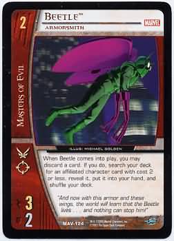 Beetle Armorsmith MAV 124 Common Vs System Marvel Avengers Beetle Armorsmith MAV 124 Common Vs System Marvel Avengers