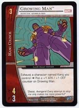 Growing Man Kinetic Stimuloid MAV 166 Uncommon Growing Man Kinetic Stimuloid MAV 166 Uncommon