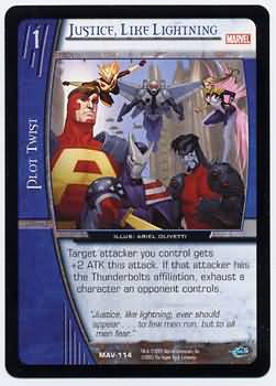 Justice Like Lightning MAV 114 Common Justice Like Lightning MAV 114 Common