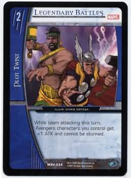 Legendary Battles MAV 034 Common Legendary Battles MAV 034 Common