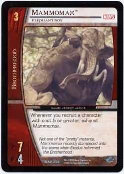 Mammomax Elephant Boy MAV 206 Uncommon Mammomax Elephant Boy MAV 206 Uncommon