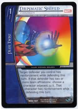 Prismatic Shield Construct MAV 197 Common Vs System Marvel Avengers Prismatic Shield Construct MAV 197 Common Vs System Marvel Avengers
