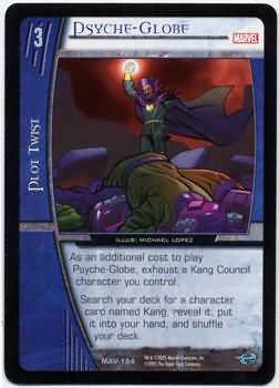 Psyche Globe MAV 184 Uncommon Vs System Marvel Avengers Psyche Globe MAV 184 Uncommon Vs System Marvel Avengers