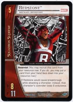 Redstone Michael Redstone MAV 063 Uncommon Redstone Michael Redstone MAV 063 Uncommon
