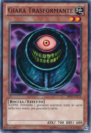 Giara Transformante BP01 IT173 Starfoil Rare Unlimited Italian Italian Yugioh Cards Giara Transformante BP01 IT173 Starfoil Rare Unlimited Italian Italian Yugioh Cards