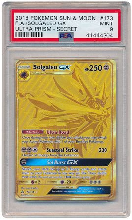 Carta Pokemon Solgaleo Gx Ultra Raro - Original Pt