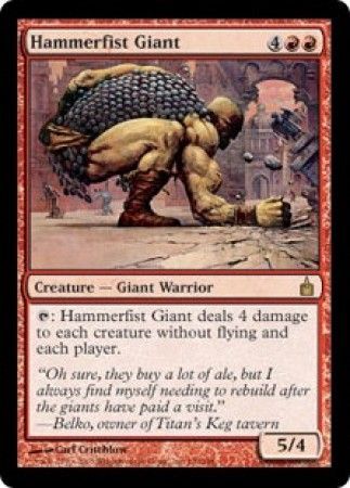 Hammerfist Giant Ravnica Singles Hammerfist Giant Ravnica Singles