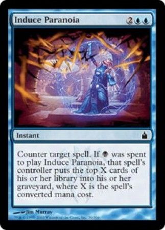 Induce Paranoia Ravnica Singles Induce Paranoia Ravnica Singles
