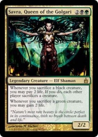 Savra Queen of the Golgari Savra Queen of the Golgari
