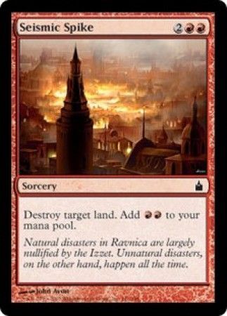 Seismic Spike Ravnica Singles Seismic Spike Ravnica Singles