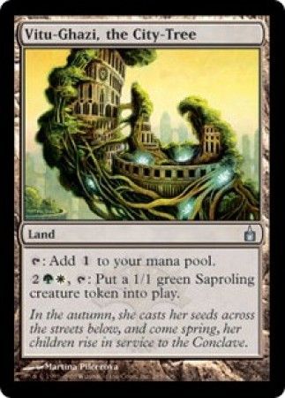 Vitu Ghazi the City Tree Ravnica Singles Vitu Ghazi the City Tree Ravnica Singles