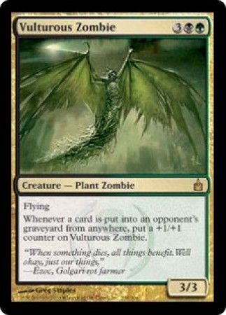 Vulturous Zombie Ravnica Singles Vulturous Zombie Ravnica Singles