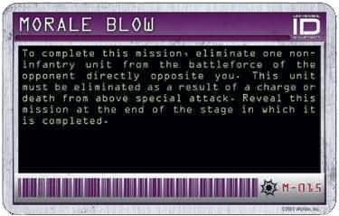 Morale Blow M 015 MechWarrior Annihilation Morale Blow M 015 MechWarrior Annihilation