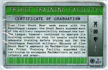 Graduate Frihet P 027 Mechwarrior Annihilation Graduate Frihet P 027 Mechwarrior Annihilation