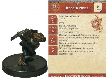 Kobold Miner 38 LE Underdark D D Miniatures Underdark D D Kobold Miner 38 LE Underdark D D Miniatures Underdark D D