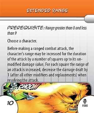 Extended Range F005 Feat Card Armor Wars Marvel Heroclix Marvel Armor Wars Extended Range F005 Feat Card Armor Wars Marvel Heroclix Marvel Armor Wars