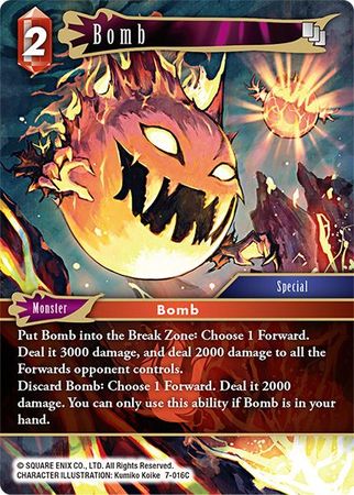 Bomb 7 016C Common Opus VII Collection Singles Bomb 7 016C Common Opus VII Collection Singles