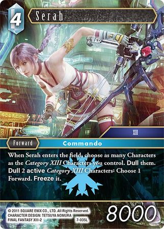 Serah 7 035L Legend Serah 7 035L Legend