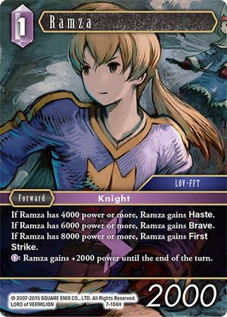 Ramza 7 104H Hero Ramza 7 104H Hero