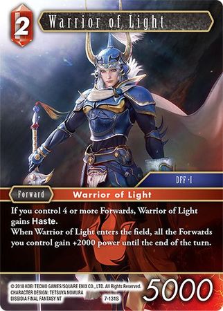 Warrior of light 7 131S Starter Warrior of light 7 131S Starter