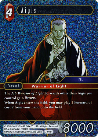 Mint Final Fantasy TCG 7-106L Agrias Foil Opus VII 7 Legend