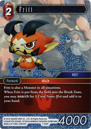 Fritt 7 004C Common Foil Opus VII Collection Foil Singles Fritt 7 004C Common Foil Opus VII Collection Foil Singles