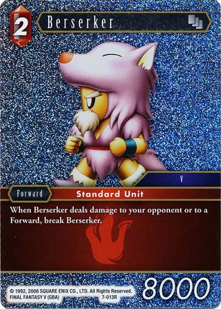 Berserker 7 013R Rare Foil Berserker 7 013R Rare Foil