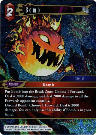 Bomb 7 016C Common Foil Opus VII Collection Foil Singles Bomb 7 016C Common Foil Opus VII Collection Foil Singles