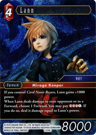 Lann 7 018L Legend Foil Opus VII Collection Foil Singles Lann 7 018L Legend Foil Opus VII Collection Foil Singles