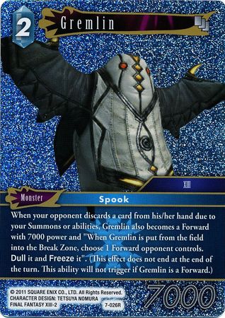 Gremlin 7 026R Rare Foil Gremlin 7 026R Rare Foil
