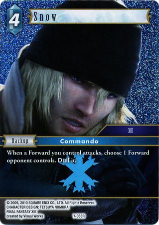 Snow 7 033R Rare Foil Opus VII Collection Foil Singles Snow 7 033R Rare Foil Opus VII Collection Foil Singles