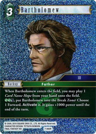 Bartholomew 7 060R Rare Foil Opus VII Collection Foil Singles Bartholomew 7 060R Rare Foil Opus VII Collection Foil Singles