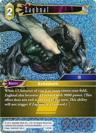 Zaghnal 7 070R Rare Foil Opus VII Collection Foil Singles Zaghnal 7 070R Rare Foil Opus VII Collection Foil Singles