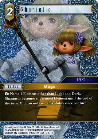 Shantotto 7 071R Rare Foil Shantotto 7 071R Rare Foil