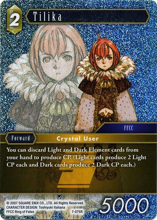 Tilika 7 075R Rare Foil Opus VII Collection Foil Singles Tilika 7 075R Rare Foil Opus VII Collection Foil Singles