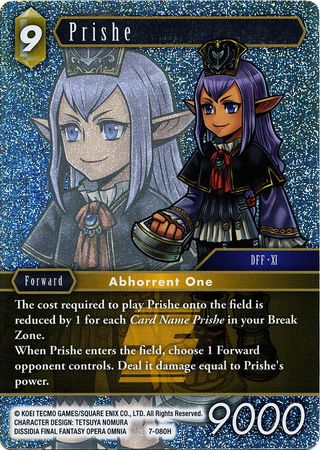 Prishe 7 080H Hero Foil Opus VII Collection Foil Singles Prishe 7 080H Hero Foil Opus VII Collection Foil Singles