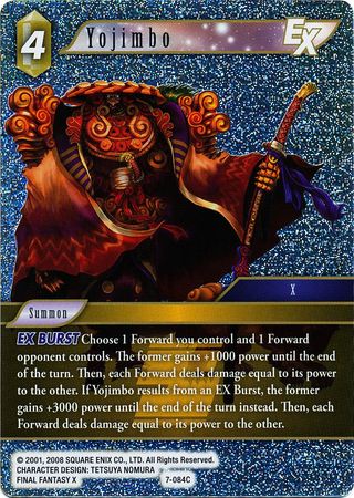 Yojimbo 7 084C Common Foil Yojimbo 7 084C Common Foil