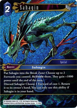 Sahagin 7 110C Common Foil Opus VII Collection Foil Singles Sahagin 7 110C Common Foil Opus VII Collection Foil Singles