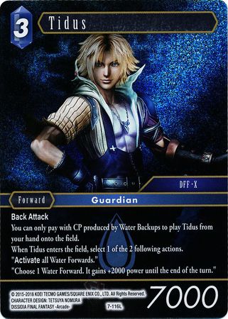 Tidus 7 116L Legend Foil Tidus 7 116L Legend Foil