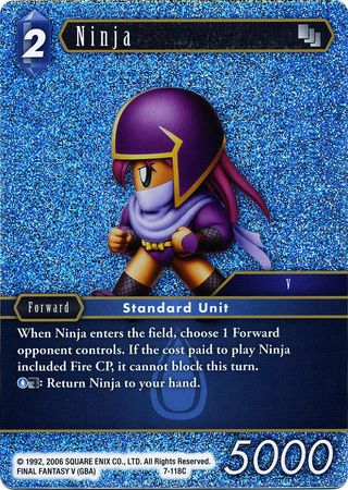 Ninja 7 118C Common Foil Ninja 7 118C Common Foil