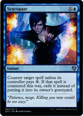 Syncopate 3/127 - Dimir Guild Kit - Magic | TrollAndToad