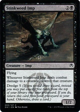 Stinkweed Imp 53 127 Golgari Guild Kit Stinkweed Imp 53 127 Golgari Guild Kit