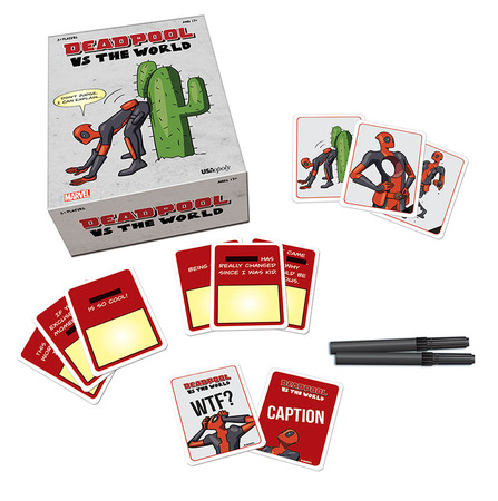 Deadpool vs The World Adult Party Game USAopoly Board Games A Z Deadpool vs The World Adult Party Game USAopoly Board Games A Z