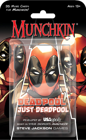 Munchkin Deadpool Just Deadpool Expansion Pack USAopoly Board Games A Z Munchkin Deadpool Just Deadpool Expansion Pack USAopoly Board Games A Z
