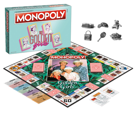 Monopoly The Golden Girls Edition Board Game USAopoly Board Games A Z Monopoly The Golden Girls Edition Board Game USAopoly Board Games A Z