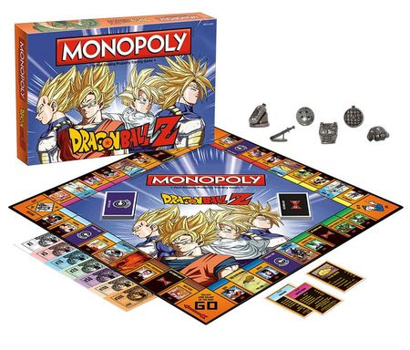 Monopoly Dragon Ball Z Edition Board Game USAopoly Board Games A Z Monopoly Dragon Ball Z Edition Board Game USAopoly Board Games A Z